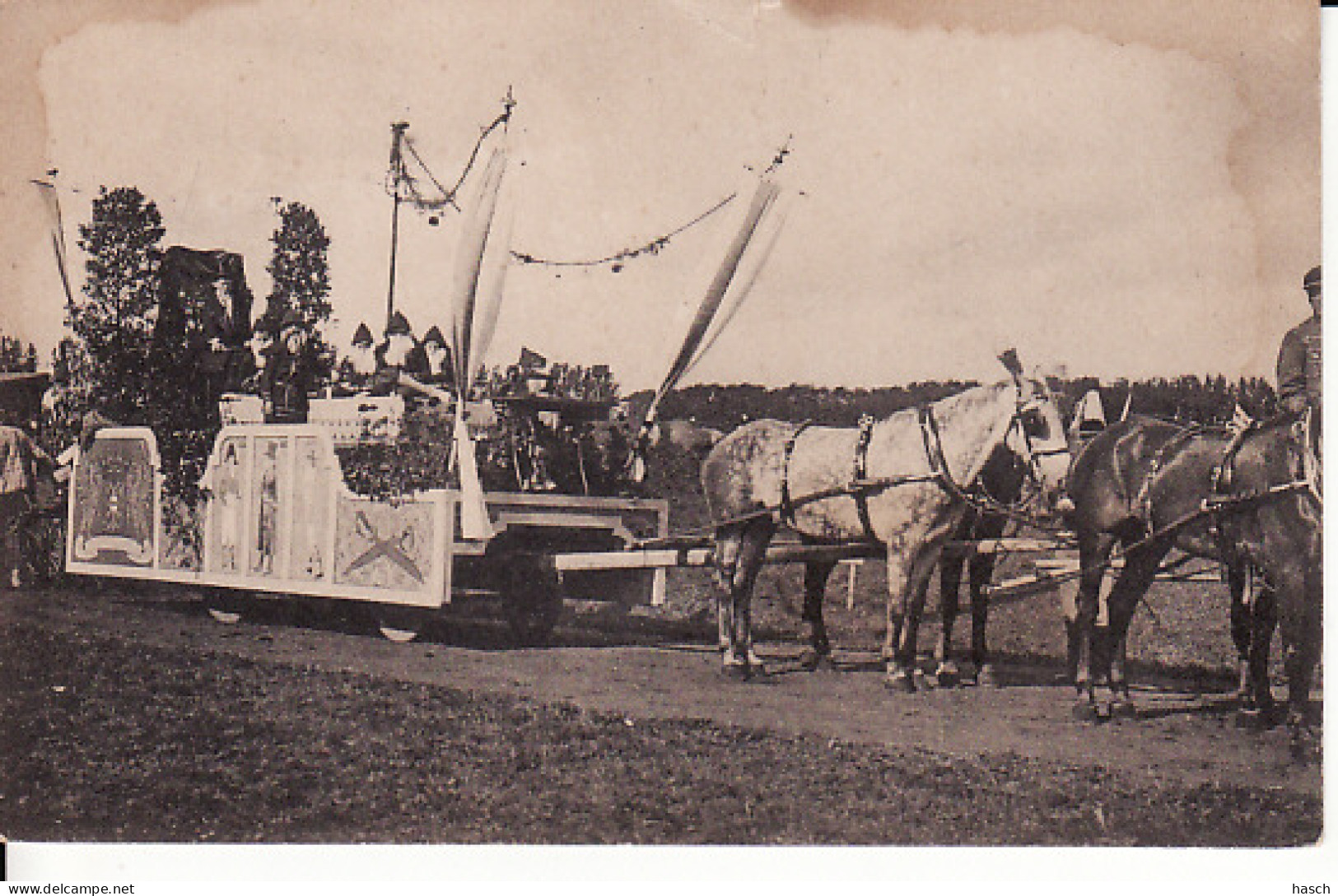 2747	73	Groningen, Historisch Allegorische Optocht Te Groningen, 10 September 1913Optocht T.g.v. 100 Jaar Onafhankelijkh - Groningen