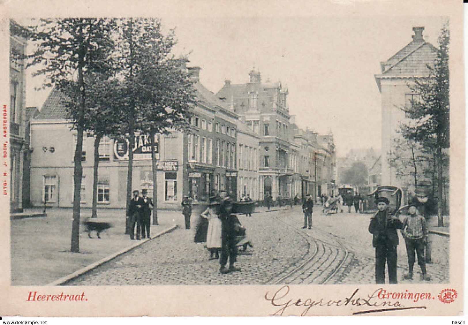 2747	90	Groningen, Heerestraat 1901 (zie Hoeken) - Groningen