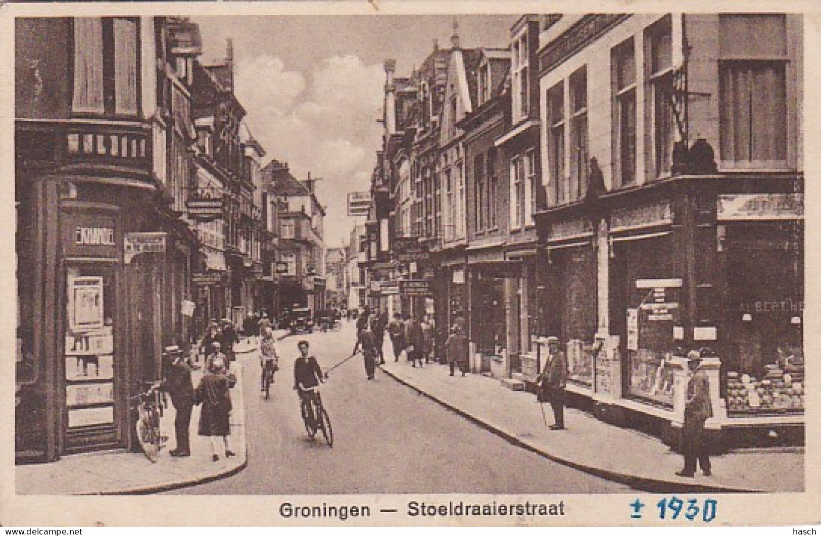 2747	238	Groningen, Stoeldraaierstraat – Oude Ebbingestraat – Panorama Westerhaven (3 Kaarten) (zie Hoeken En Randen En  - Groningen