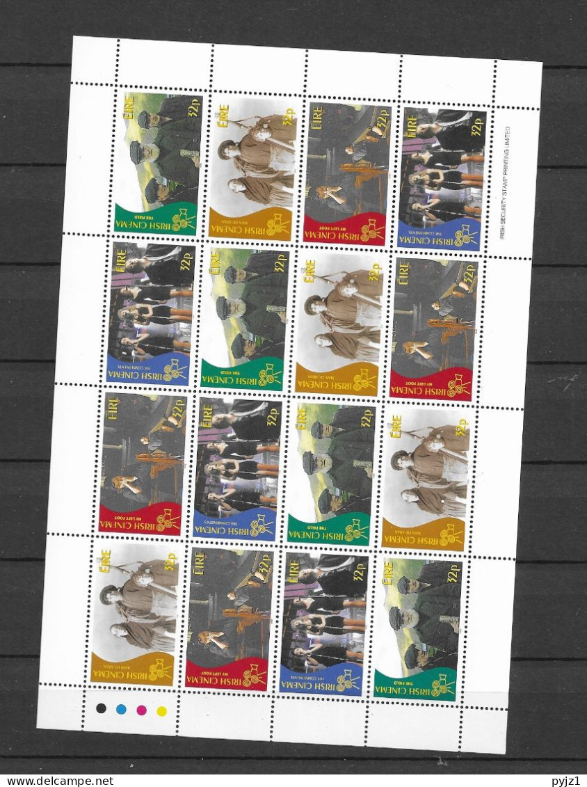 1996 MNH Ireland Mi 968-71 Postfris** - Blocks & Sheetlets