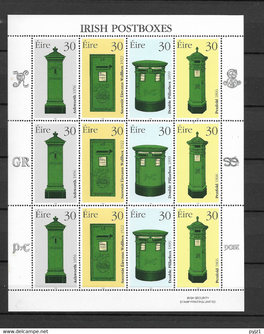 1998 MNH Ireland, Mi 1092-95 Postfris** - Hojas Y Bloques