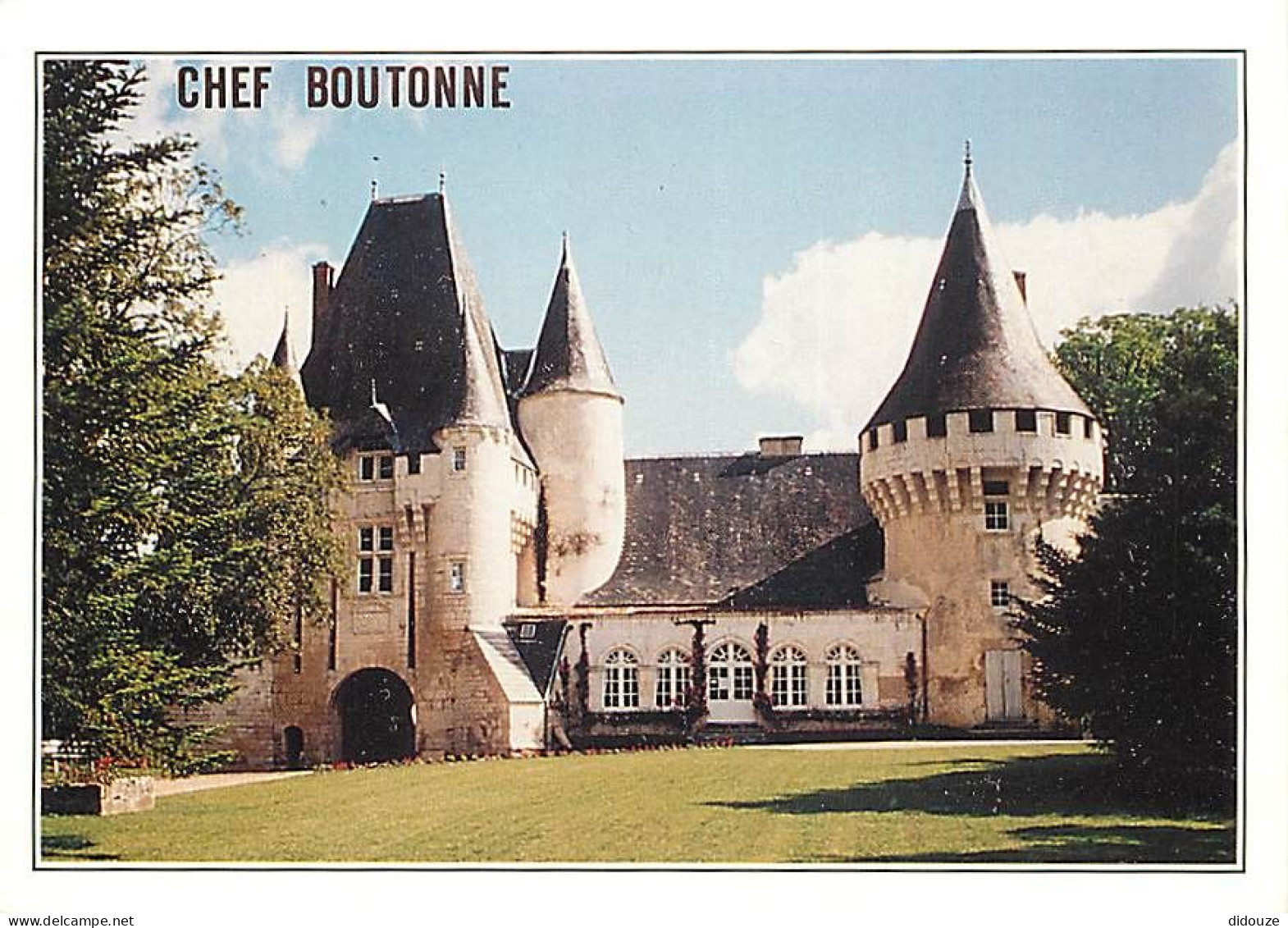79 - Chef-Boutonne - Le Château De Javarzay - CPM - Voir Scans Recto-Verso - Chef Boutonne