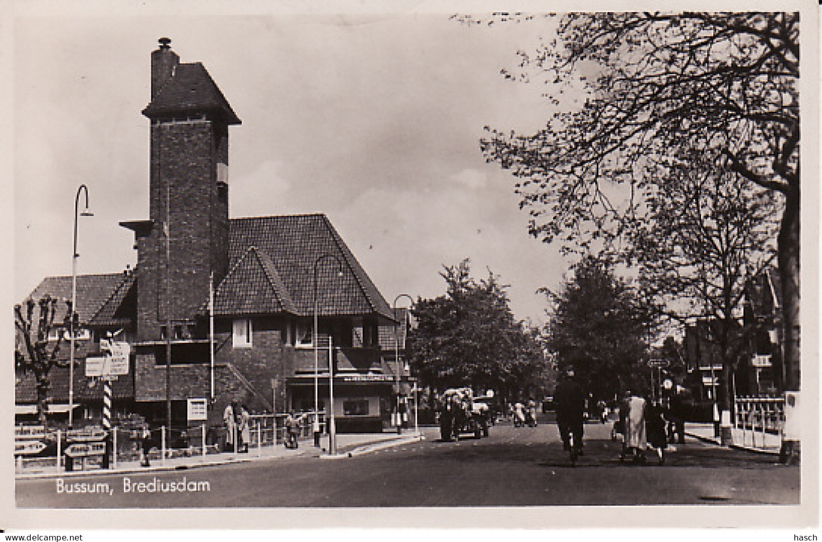 2769	39	Bussum, Brediusdam (Fotokaart) (kleine Vouw Boven, Zie Hoeken) - Bussum