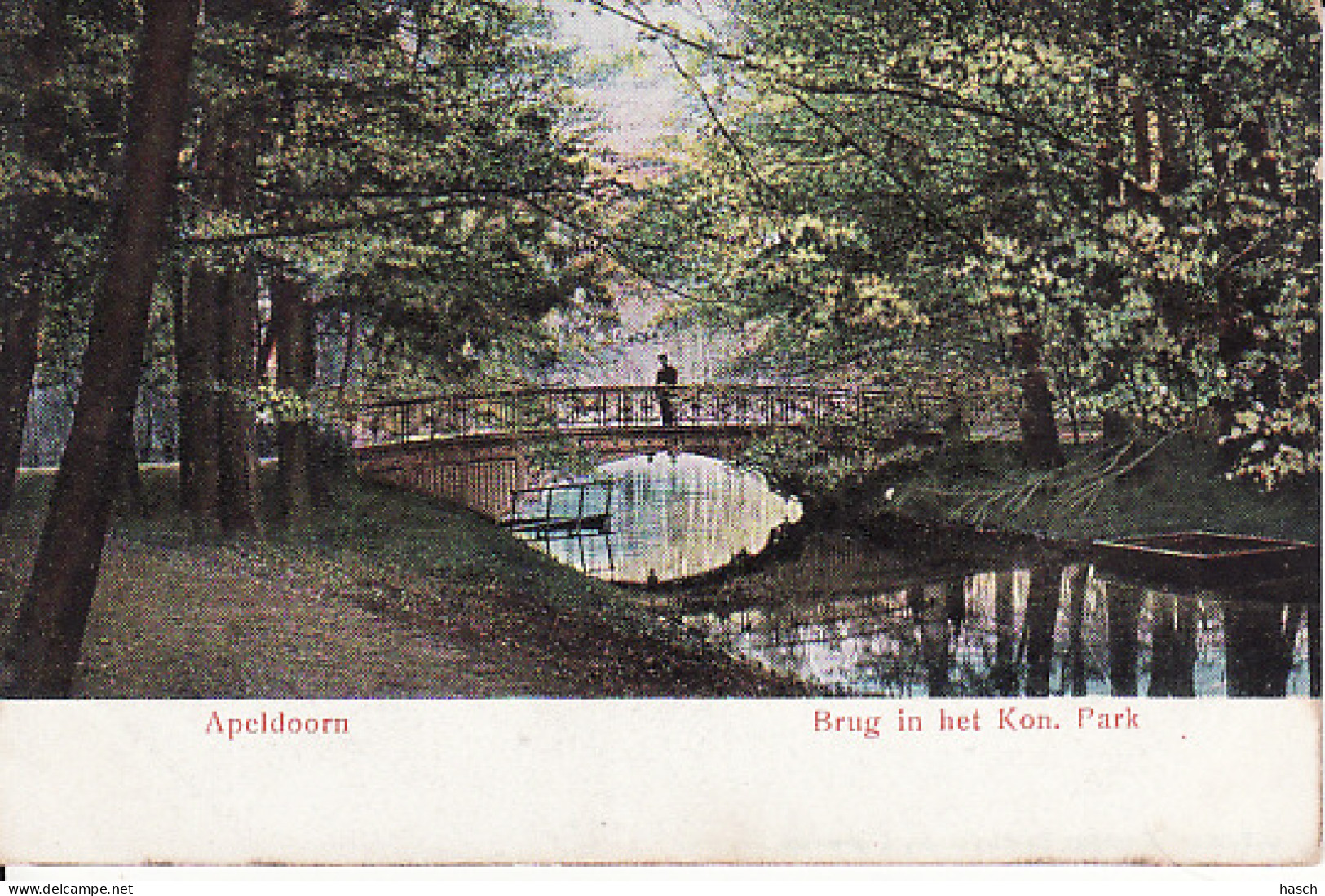 2769	55	Apeldoorn, Brug In Het Kon. Park (zie Hoeken) - Apeldoorn