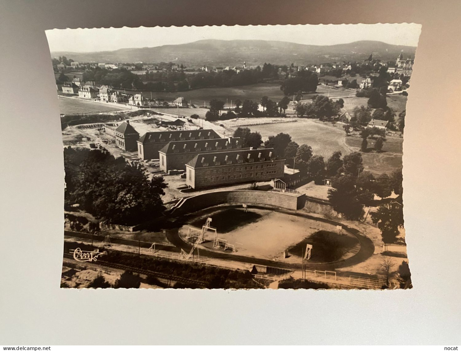 Egletons Corrèze Vue Aérienne Ecole D'apprentissage De Travaux Pubics Batiments Construits Par Les élèves - Egletons