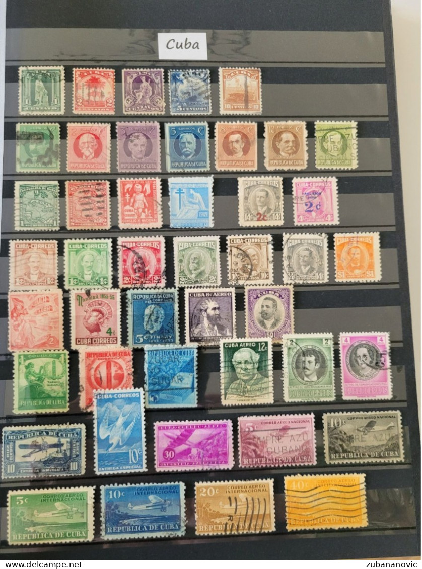 Cuba 80 Stamps - Collezioni & Lotti