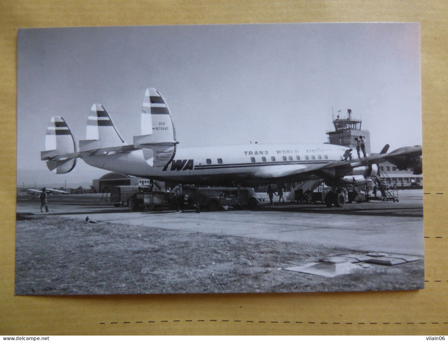 CONSTELLATION      TWA   N7304C - 1946-....: Era Moderna