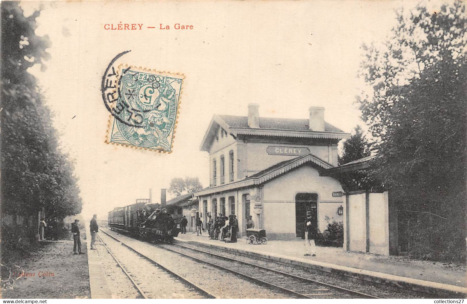 10-CLEREY- LA GARE - Sonstige & Ohne Zuordnung