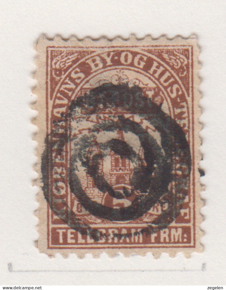 Denemarken Lokale Zegels Cat. DAKA Bypost: Kobenhavn Bypost Nr. 5 Stomme Stempel - Local Post Stamps