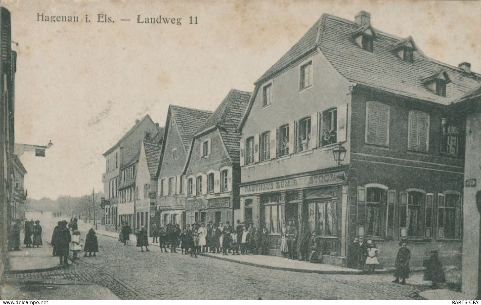 68 HAGENAU - I. Els. - Landweg   - ETAT - Haguenau