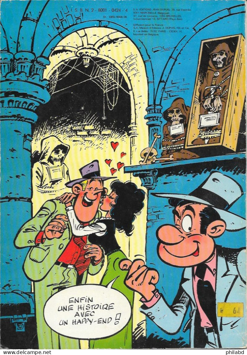 Sammy N°5 - Les Gorilles à Huit Pattes - Berck & Cauvin - DUPUIS 1976 BE - Sammy