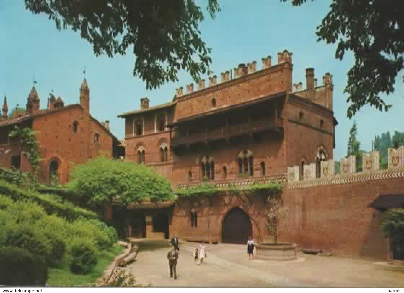 TORINO, IL BORGO E IL CASTELLO MEDIOEVALE  COULEUR   REF 14697 - Autres Monuments, édifices