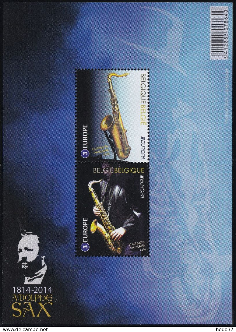 EUROPA 2014 - Belgique BF 4407 - Saxophone - Neuf ** Sans Charnière - TB - 2014