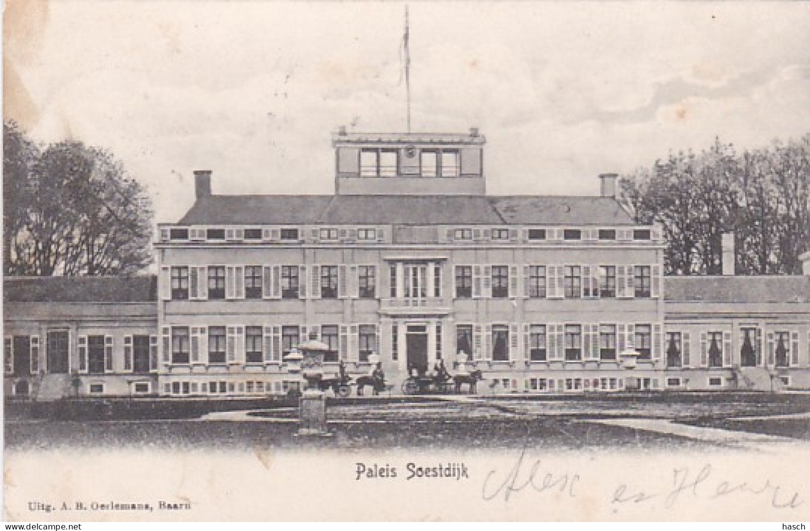 2775	119	Paleis Soestdijk (poststempel 1905) - Baarn