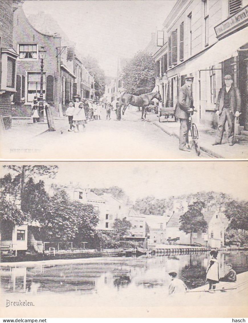 2775	167	Breukelen, 2 Kaarten (Reprint) - Breukelen