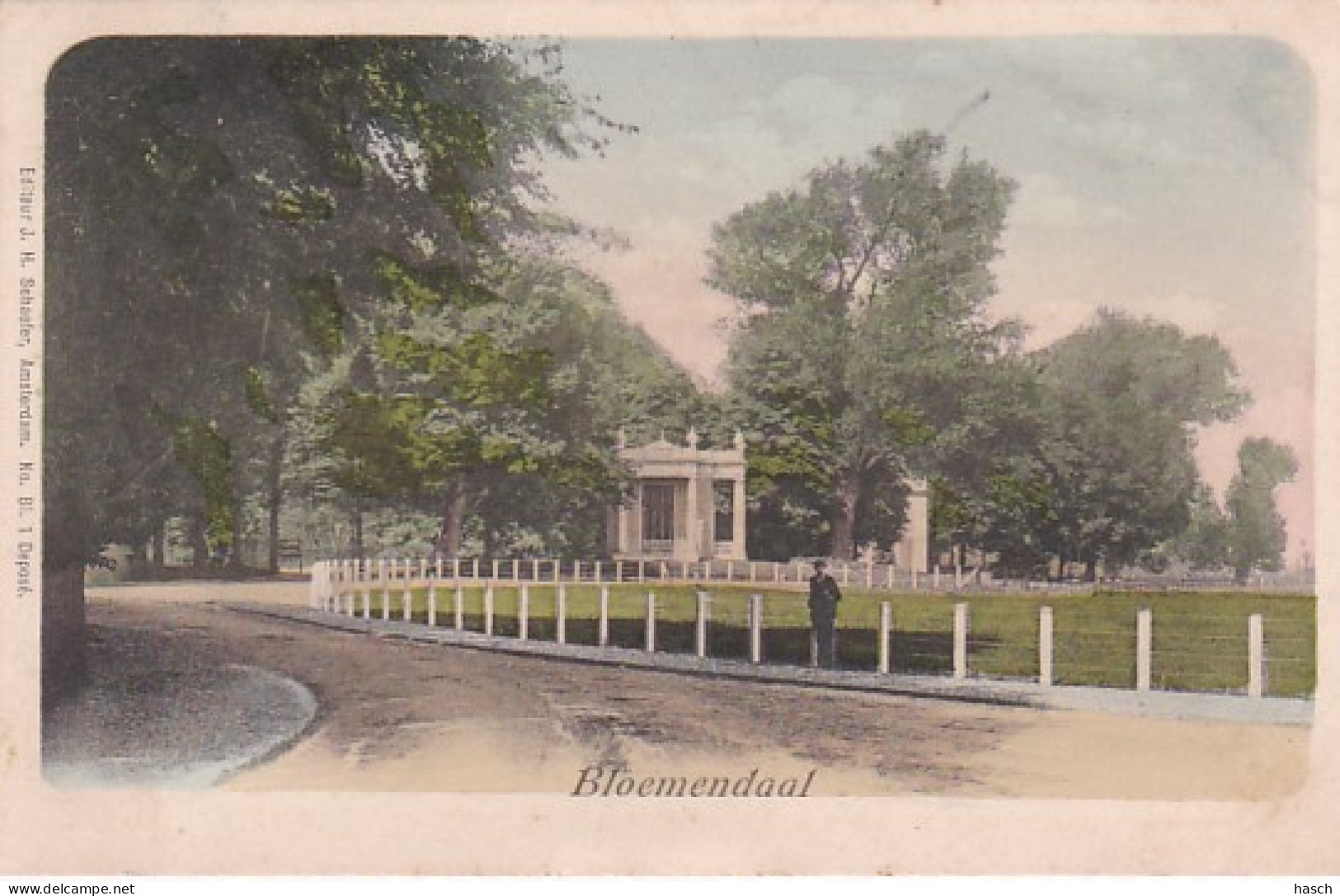 2776	10	Bloemendaal, (minuscule Vouwen In De Hoeken) - Bloemendaal