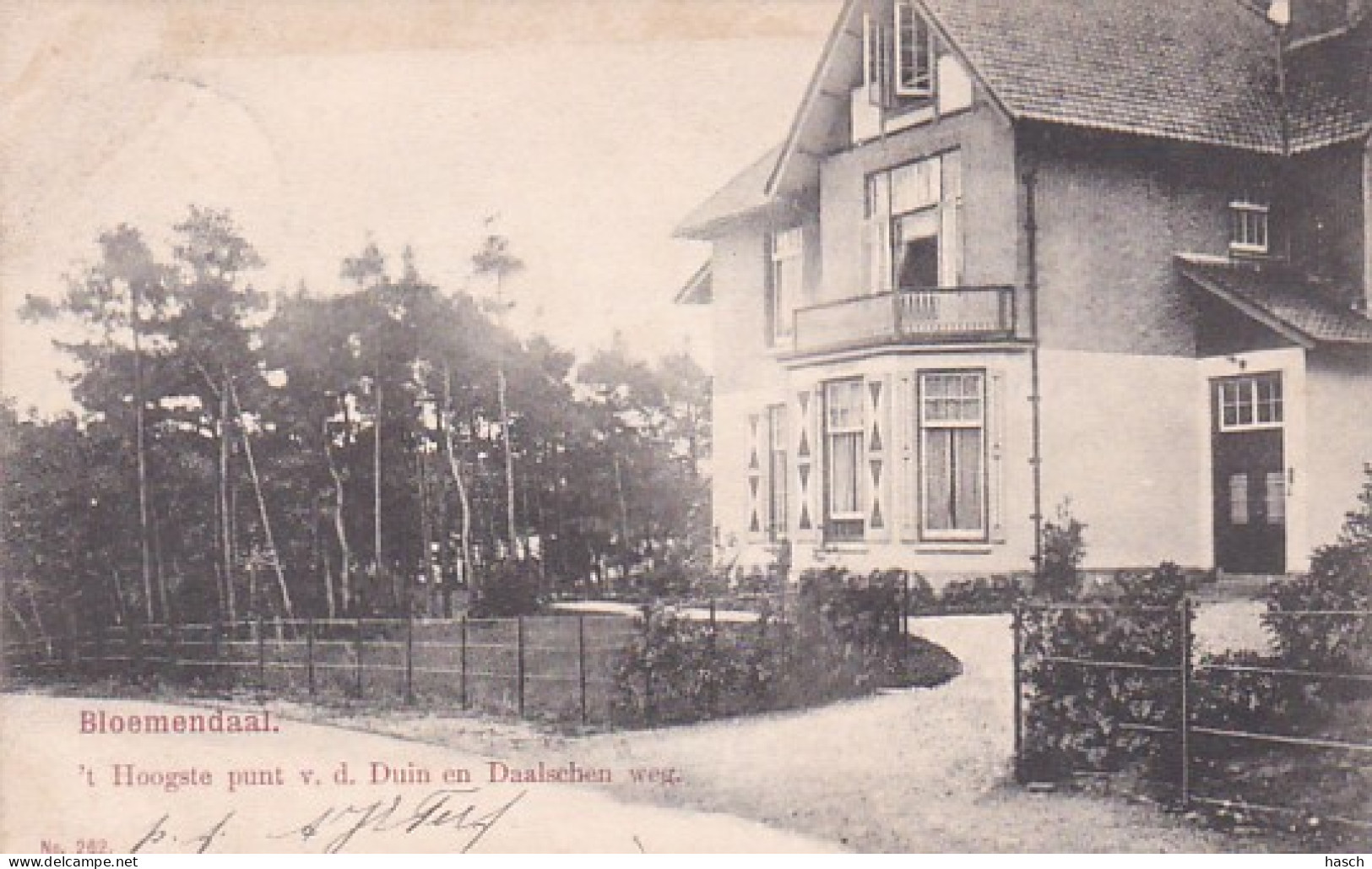 2776	12	Bloemendaal, T Hoogste Punt V.d. Duin En Daalsche Weg (kleine Vouwen In De Hoeken, Zie Achterkant) - Bloemendaal