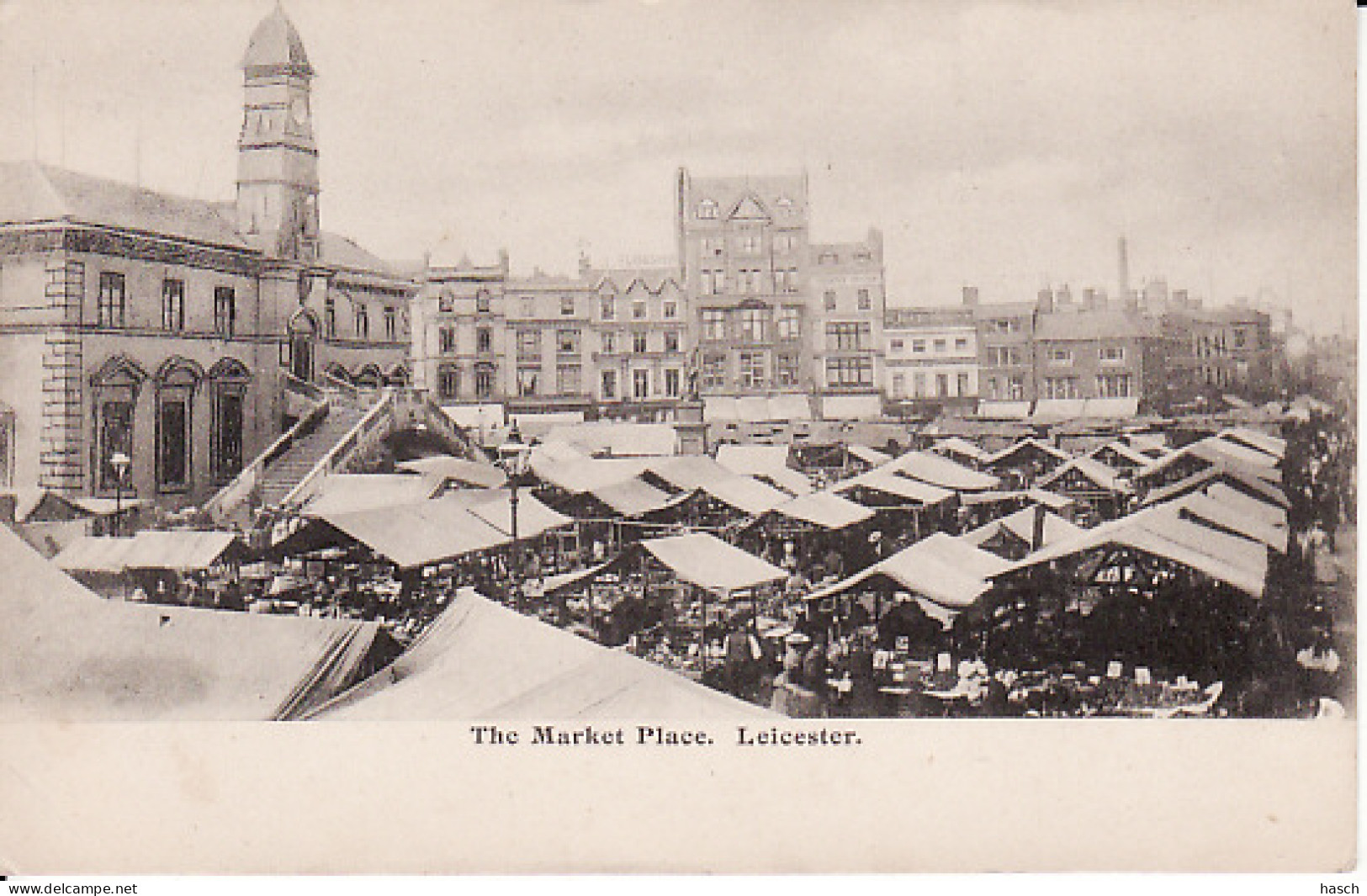 2780	85	Leicester, The Market Place ((Little Crease Left Up, Look At The Back Of The Card) - Leicester