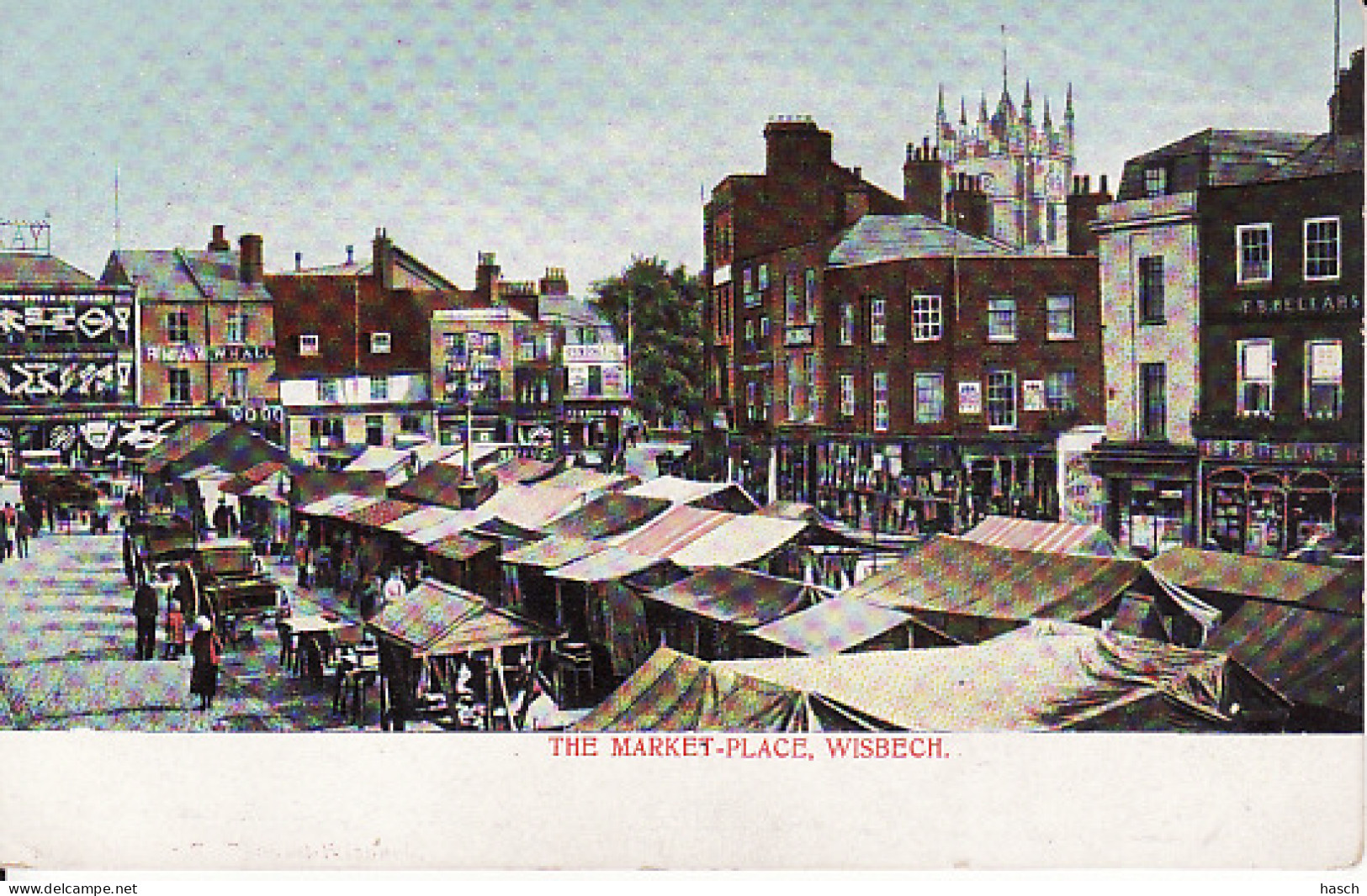 2780	101	Wisbech, The Market Place (see Corners) - Autres & Non Classés