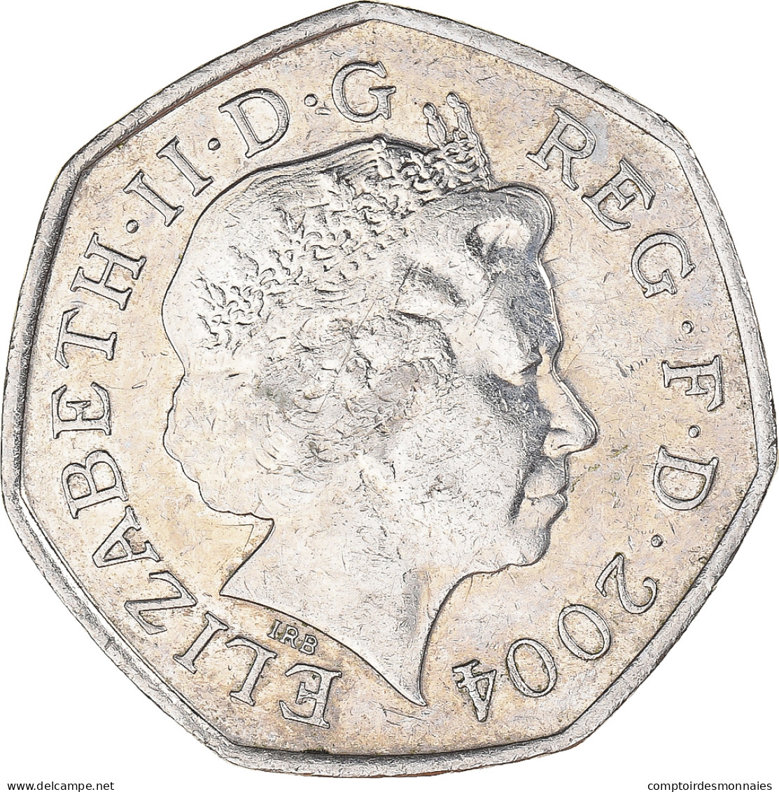 Monnaie, Grande-Bretagne, 50 Pence, 2004 - 50 Pence