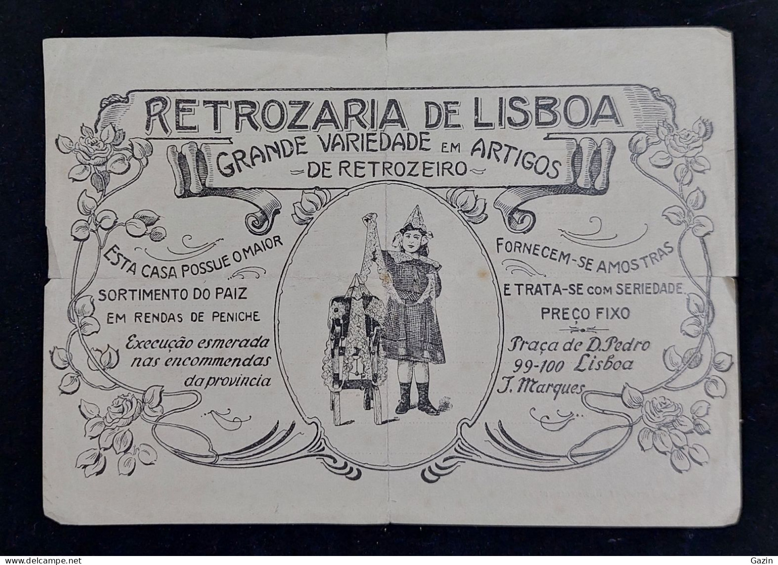 C6/11 - Retrozaria De Lisboa * Publicidade * 191... * Portugal - Portogallo