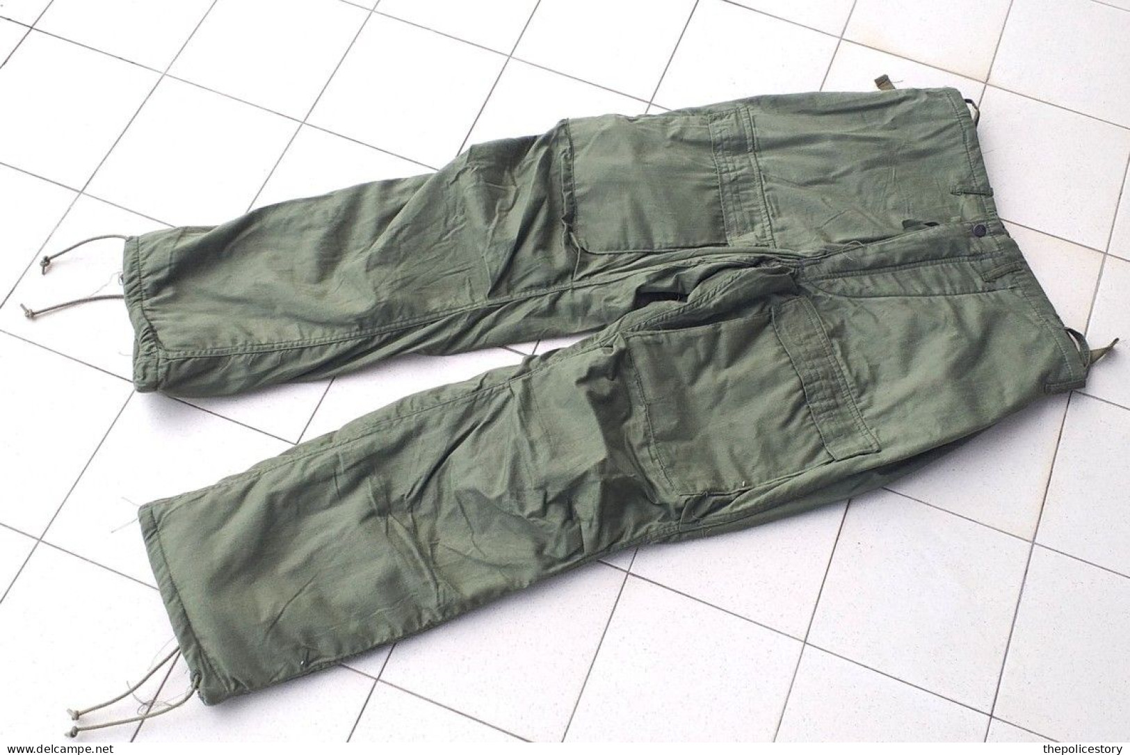 Pantaloni US Army Suit Chemical Protective Del 1980 Mai Usati Marcati Tg. Medium - Cascos
