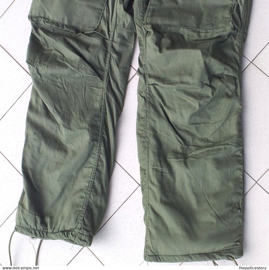 Pantaloni US Army Suit Chemical Protective Del 1980 Mai Usati Marcati Tg. Medium - Cascos