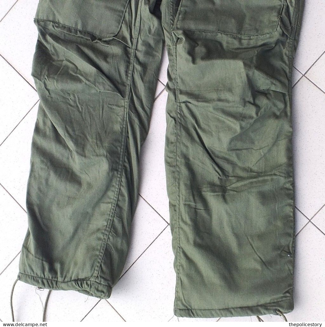 Pantaloni US Army Suit Chemical Protective Del 1980 Mai Usati Marcati Tg. Medium - Helme & Hauben