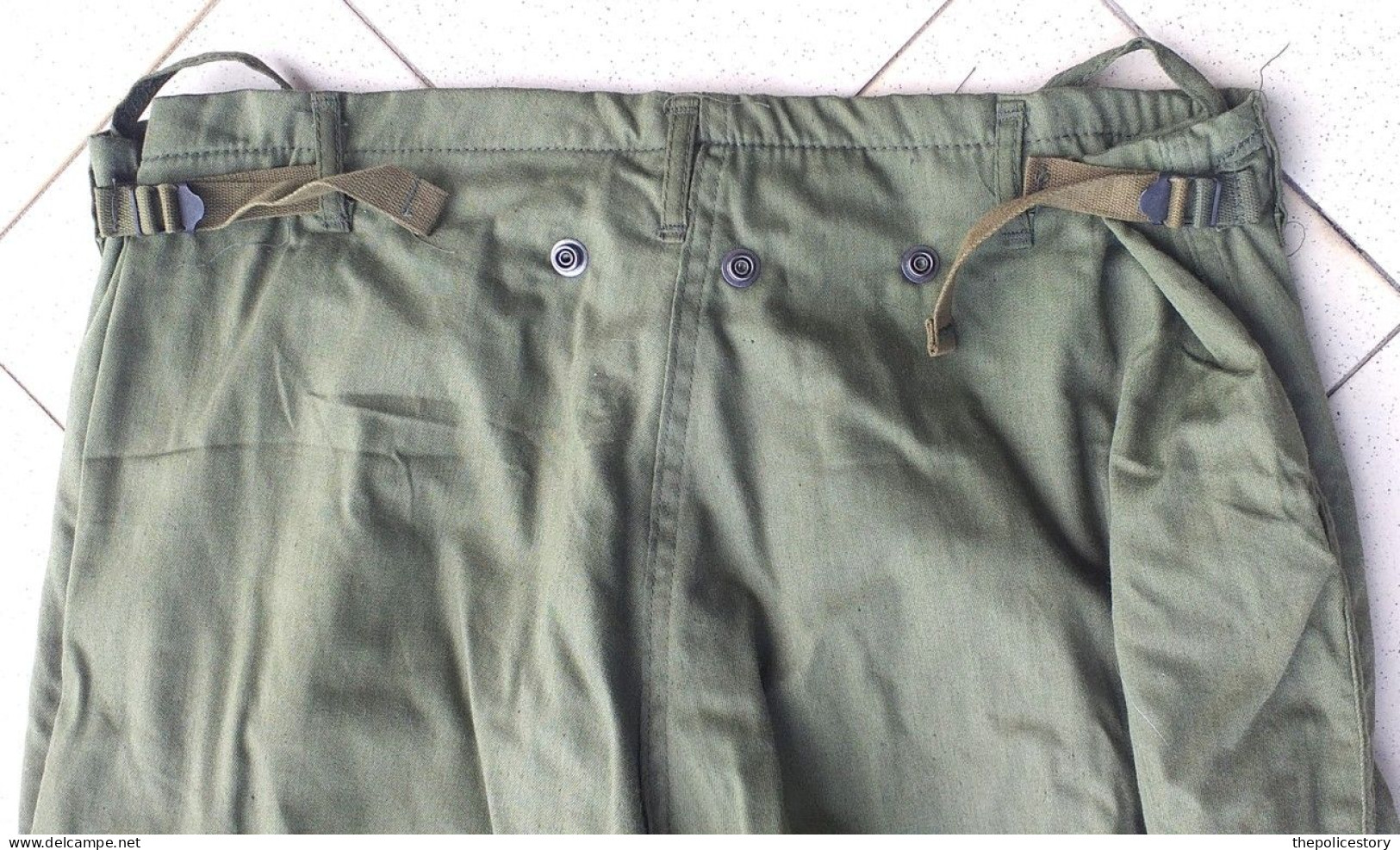 Pantaloni US Army Suit Chemical Protective Del 1980 Mai Usati Marcati Tg. Medium - Copricapi