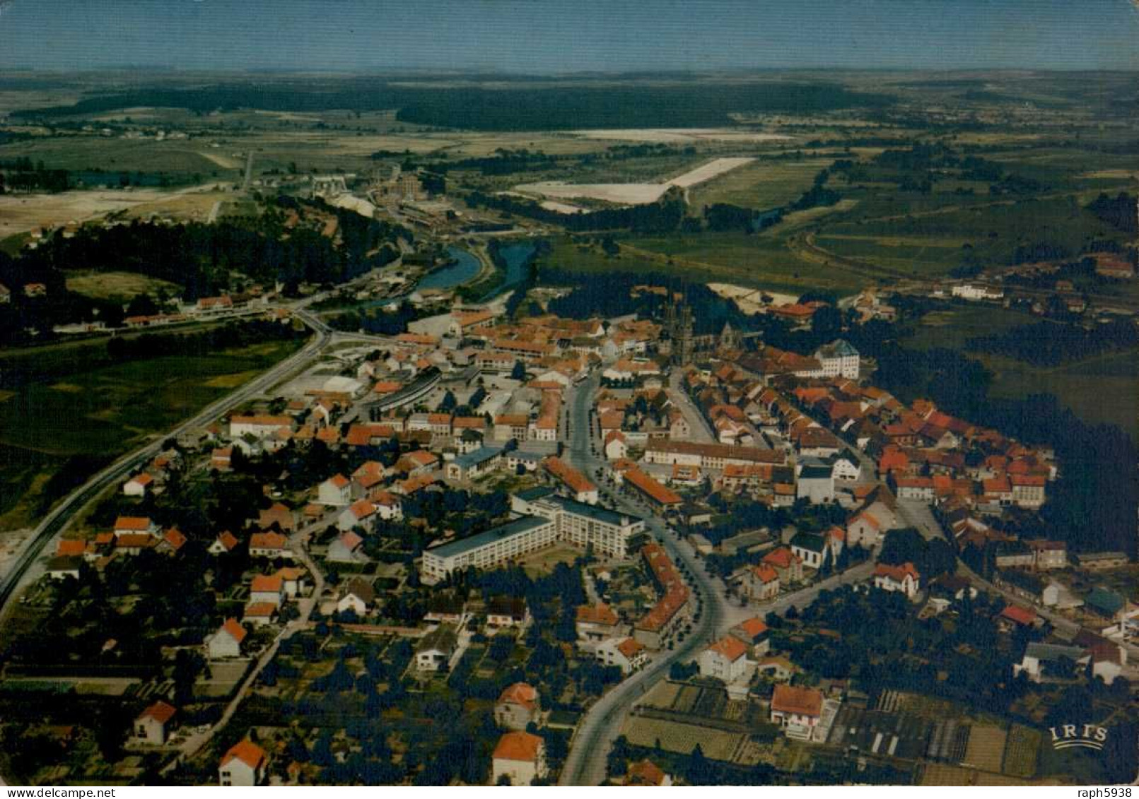 SARRALBE  (MOSELLE )  VUE AÉRIENNE - Sarralbe