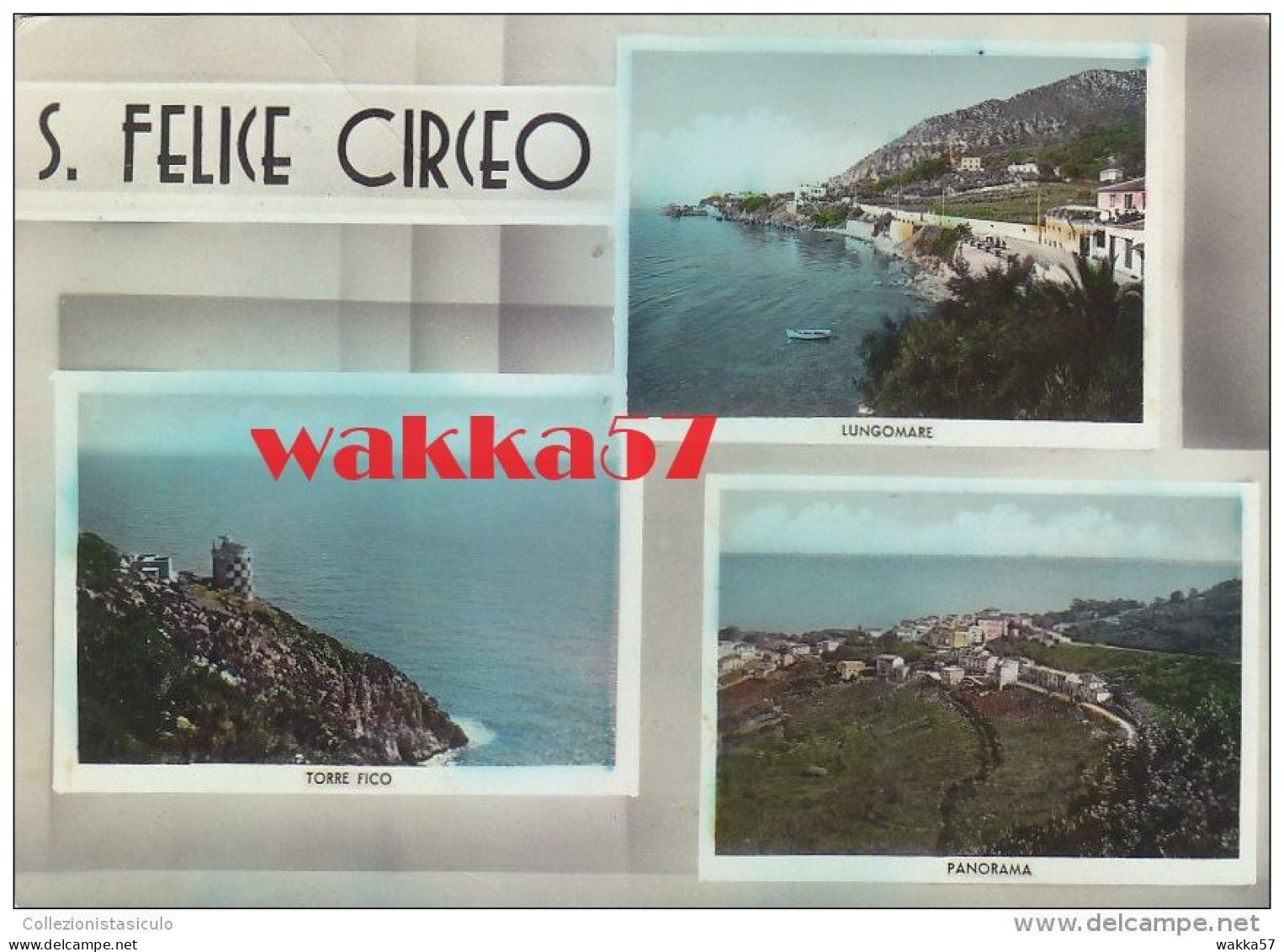 3-3202- S. Felice Circeo - Vedutine - Latina - F.g. Viaggiata - Latina