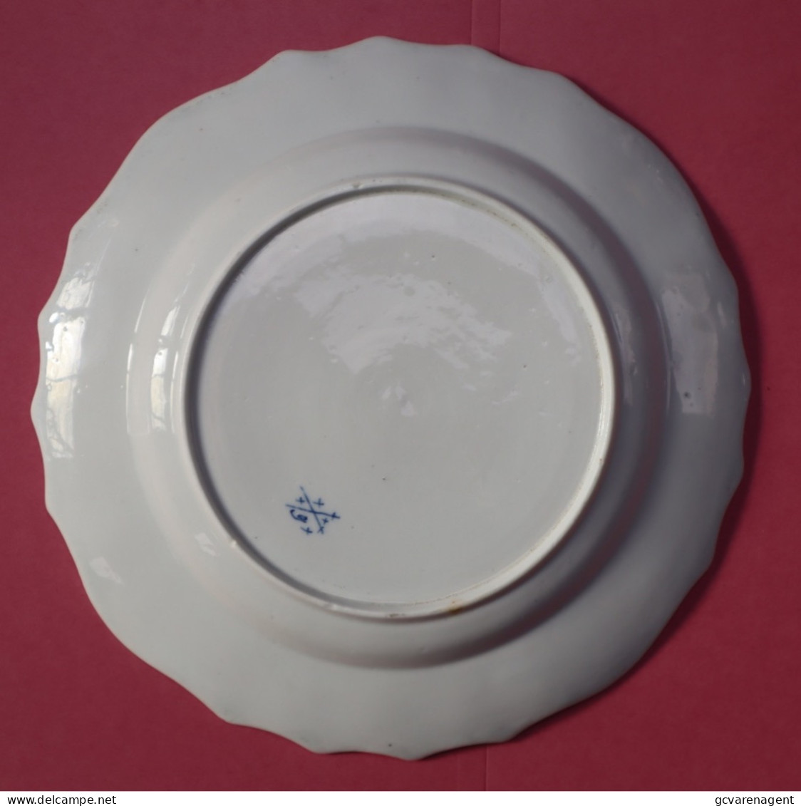 19 EEUWSE BORDEN MEISSEN   24 CM DIAMETER  PRACHTSTAAT  ZIE AFBEELDINGEN - Meissen (DEU)