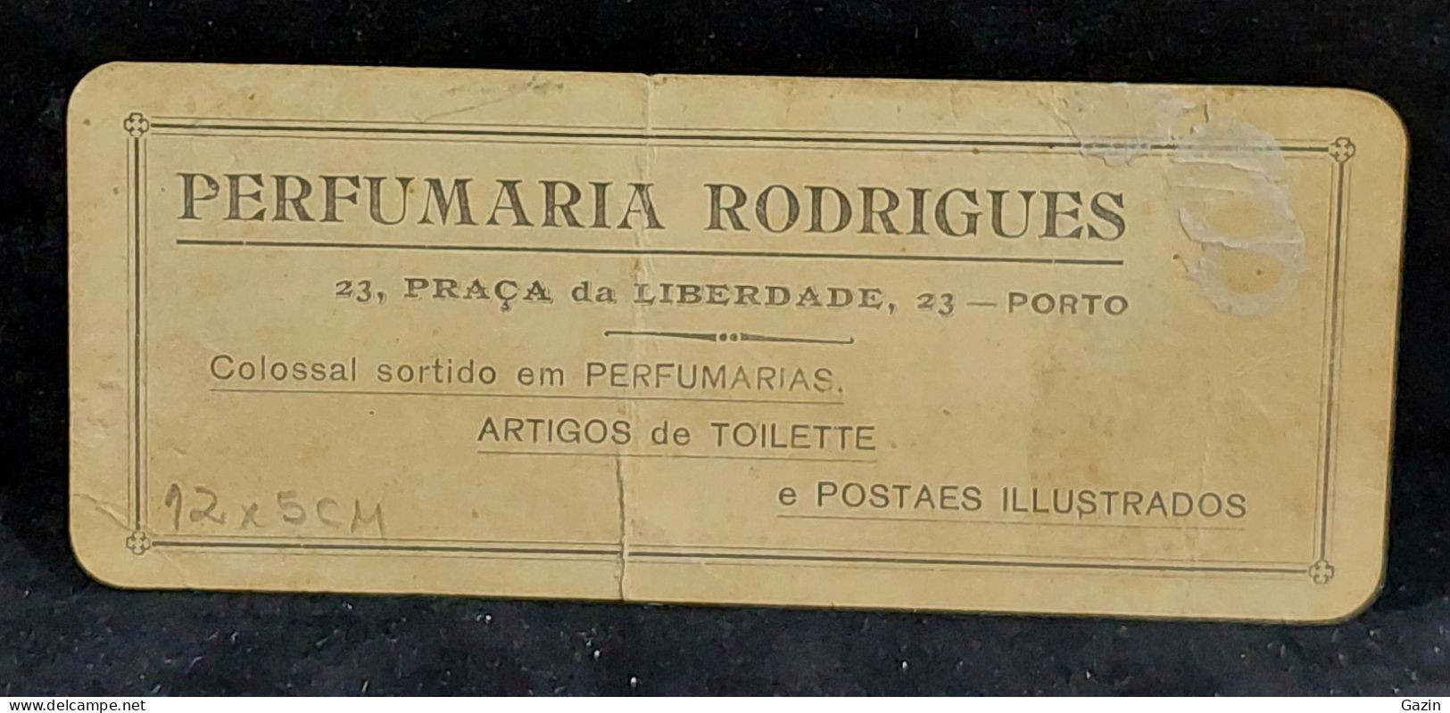 C6/11 - Perfumaria Rodrigues * Divinia - Parfumeurs F. Wolff & Sohn * Berlin * Vienne * Porto * Portugal - Portugal