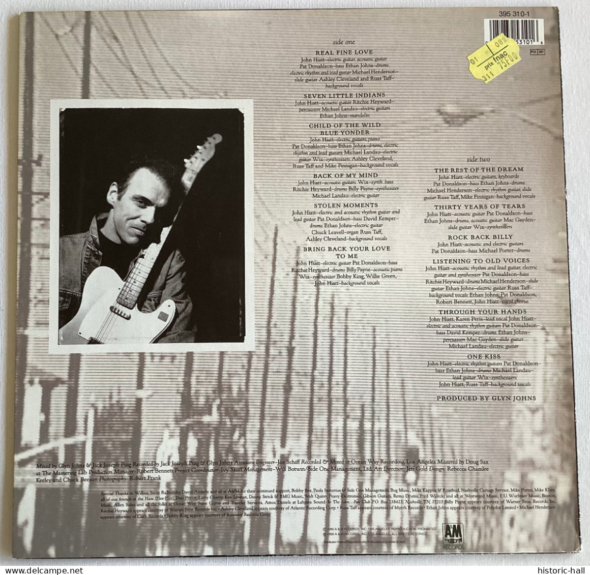 JOHN HIATT - Stolen Moments - LP - 1990 - Holland Press - Blues