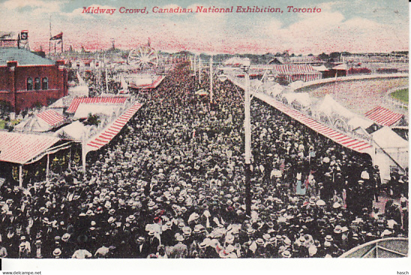 2785	117	Toronto, Midway Crowd Canadian National Exhibition (see Corners) - Toronto