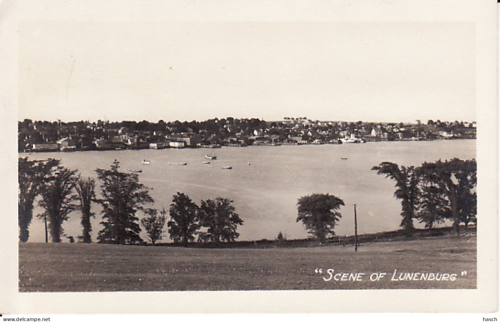 278539Lunenburg, ,,Scene Of Lunenburg''  - Andere & Zonder Classificatie