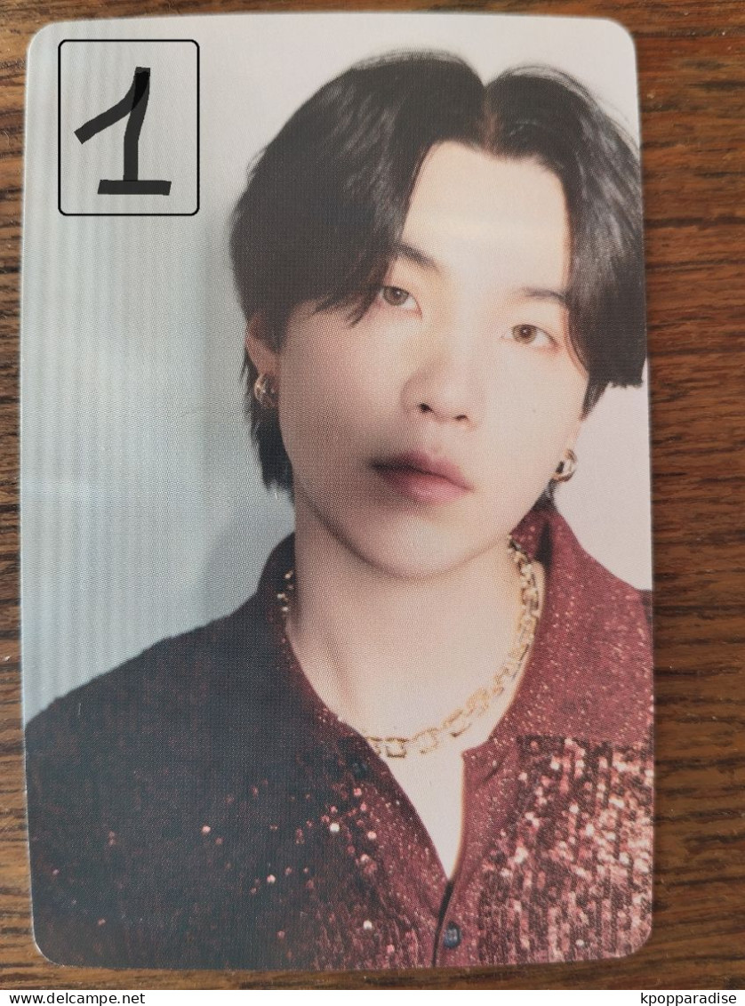 Photocard BTS D/Icon Suga - Objets Dérivés