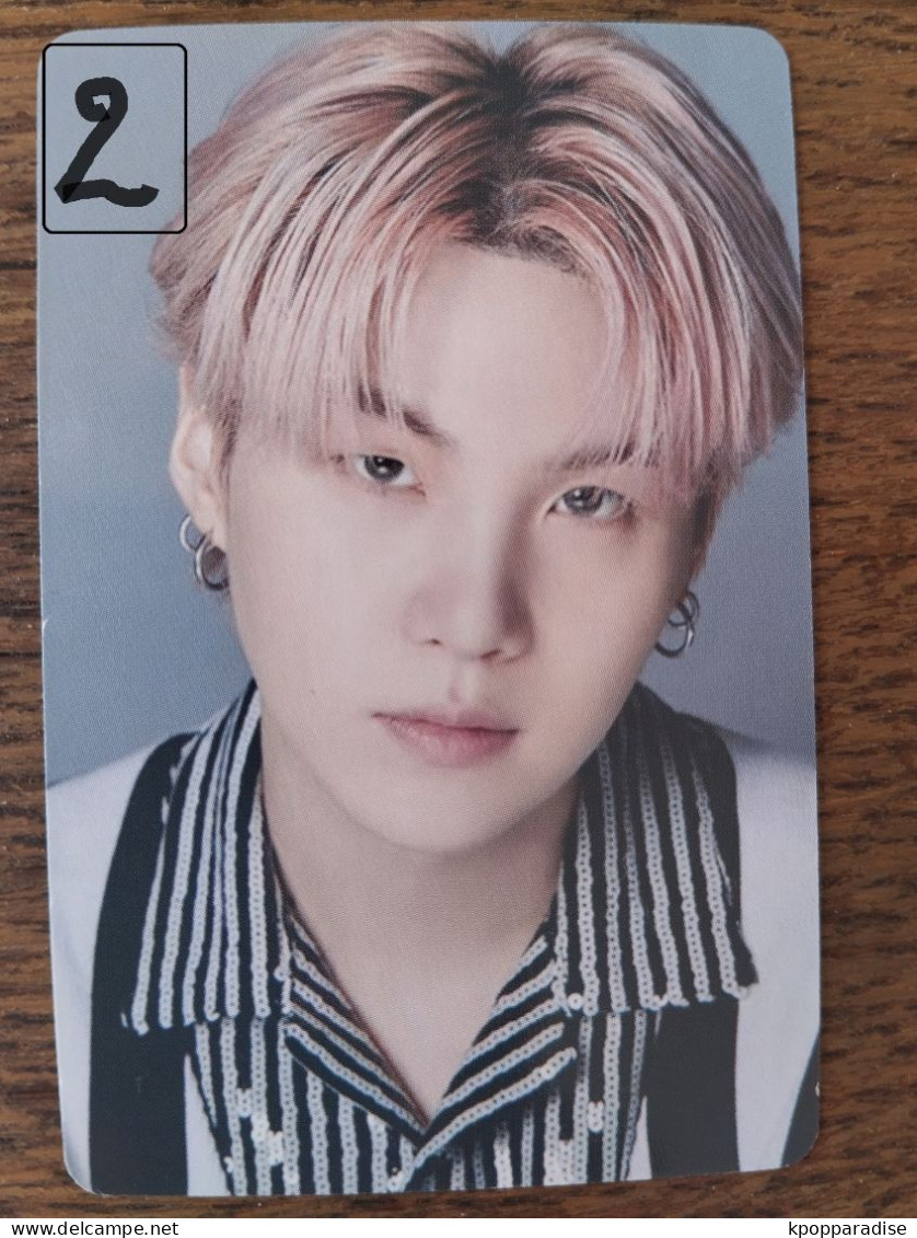 Photocard BTS D/Icon Suga - Objets Dérivés