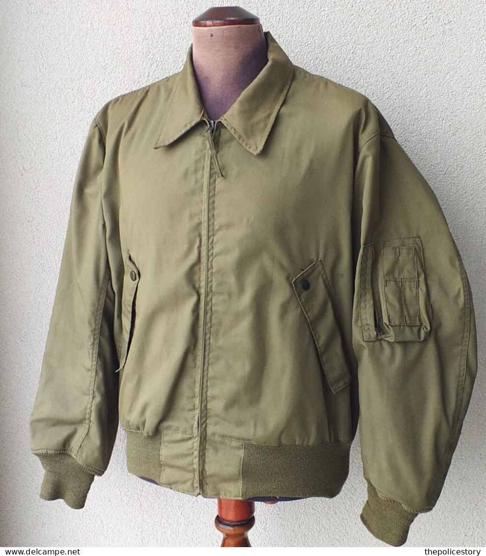 Giubbotto Pilota USAF Jacket Flyer's Lightweight Del 1986 Tg. Large Etichettato - Aviazione