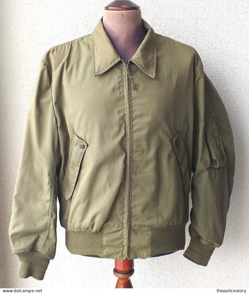 Giubbotto Pilota USAF Jacket Flyer's Lightweight Del 1986 Tg. Large Etichettato - Aviation