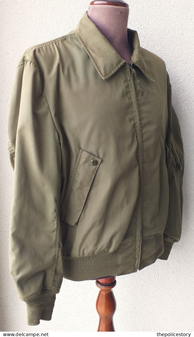 Giubbotto Pilota USAF Jacket Flyer's Lightweight Del 1986 Tg. Large Etichettato - Aviazione