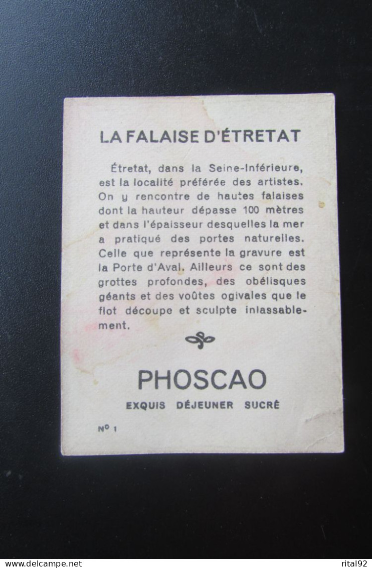 Chromo/Image "PHOSCAO Déjeuner - Bon Point" - Série "album : La FRANCE" - Lombart