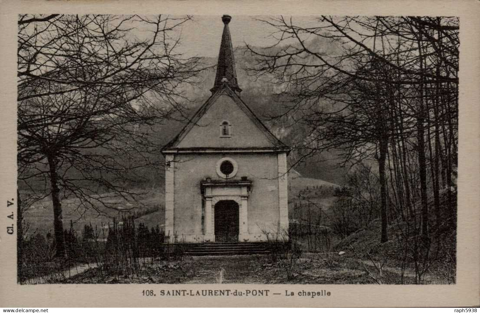 SAINT LAURENT DU PONT ( ISÈRE )  LA CHAPELLE  N°2 - Saint-Laurent-du-Pont