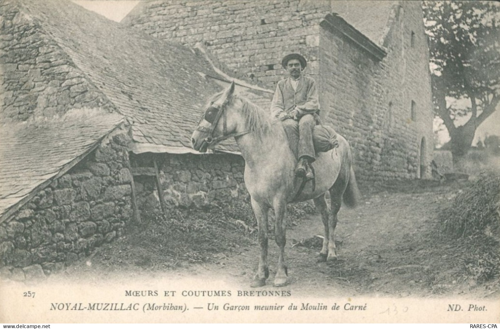 56 - NOYAL MUZILLAC - Un Garcon Meunier Du Moulin De Carné - TTB - Muzillac