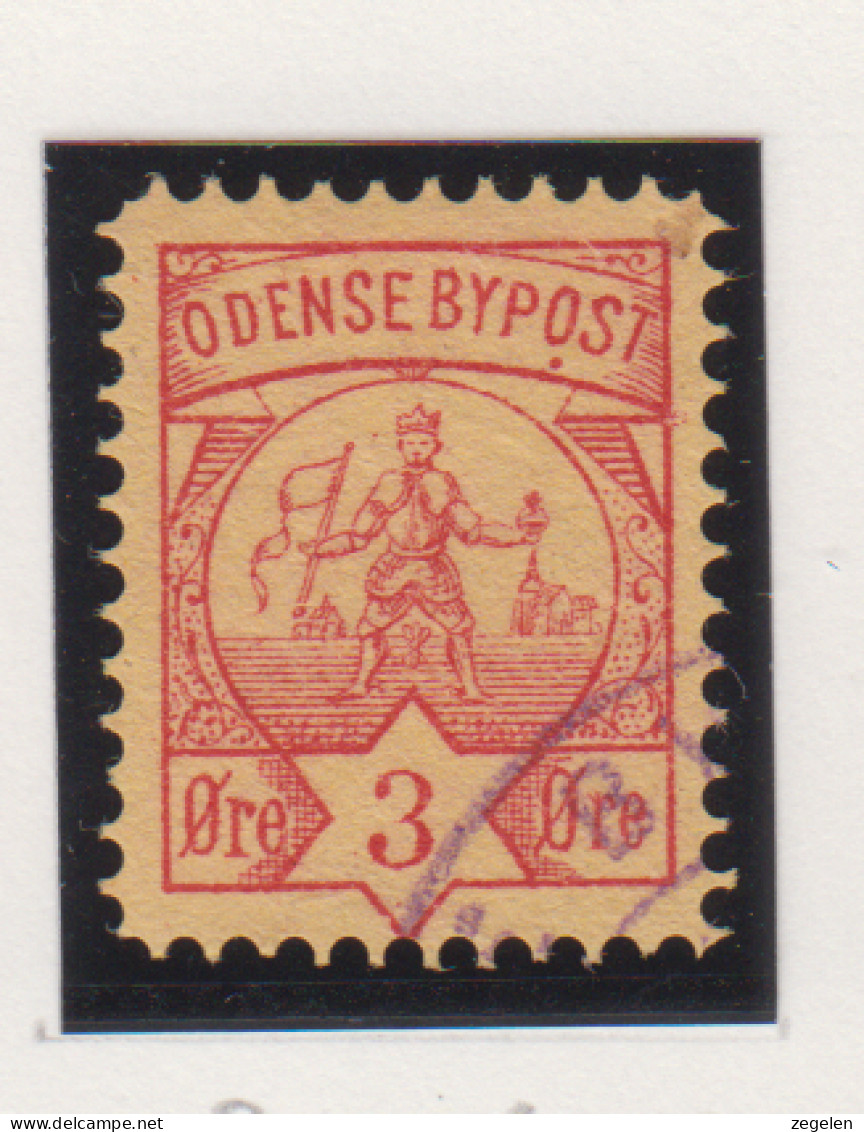 Denemarken Lokale Zegels Cat. DAKA Bypost: Odense Bypost 9 - Local Post Stamps