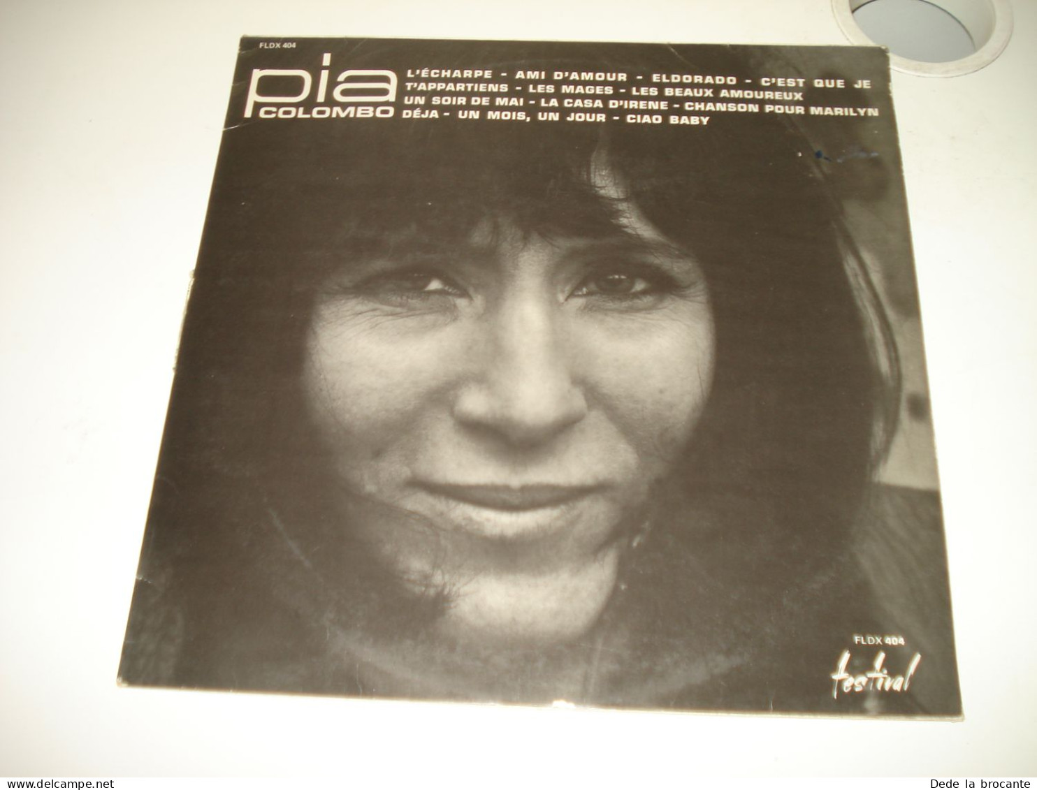 B14 / Pia Colombo – L'écharpe - LP - Festival – FLDZ 404 - Fr 1965  M/VG+ - Disco & Pop