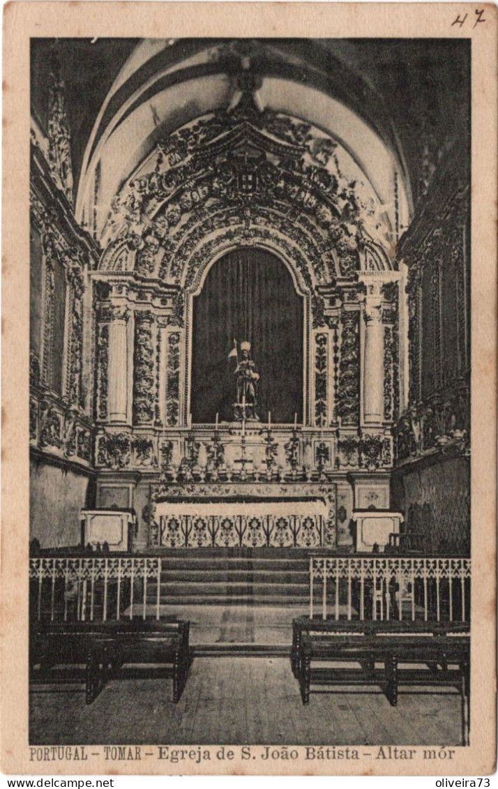 TOMAR - Igreja De S. João Bátista - Altar Mór - PORTUGAL - Santarem