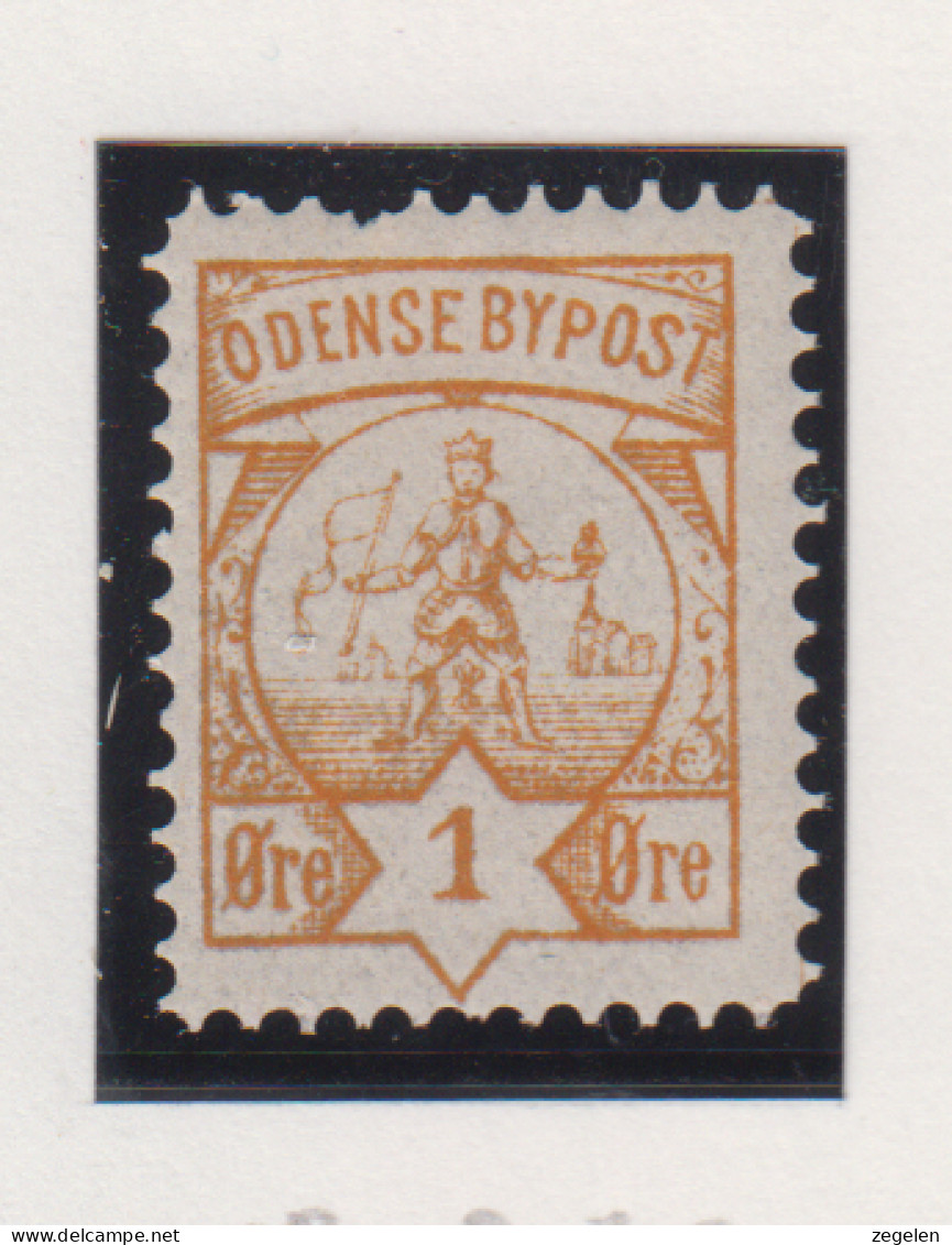 Denemarken Lokale Zegels Cat. DAKA Bypost: Odense Bypost 12 - Local Post Stamps