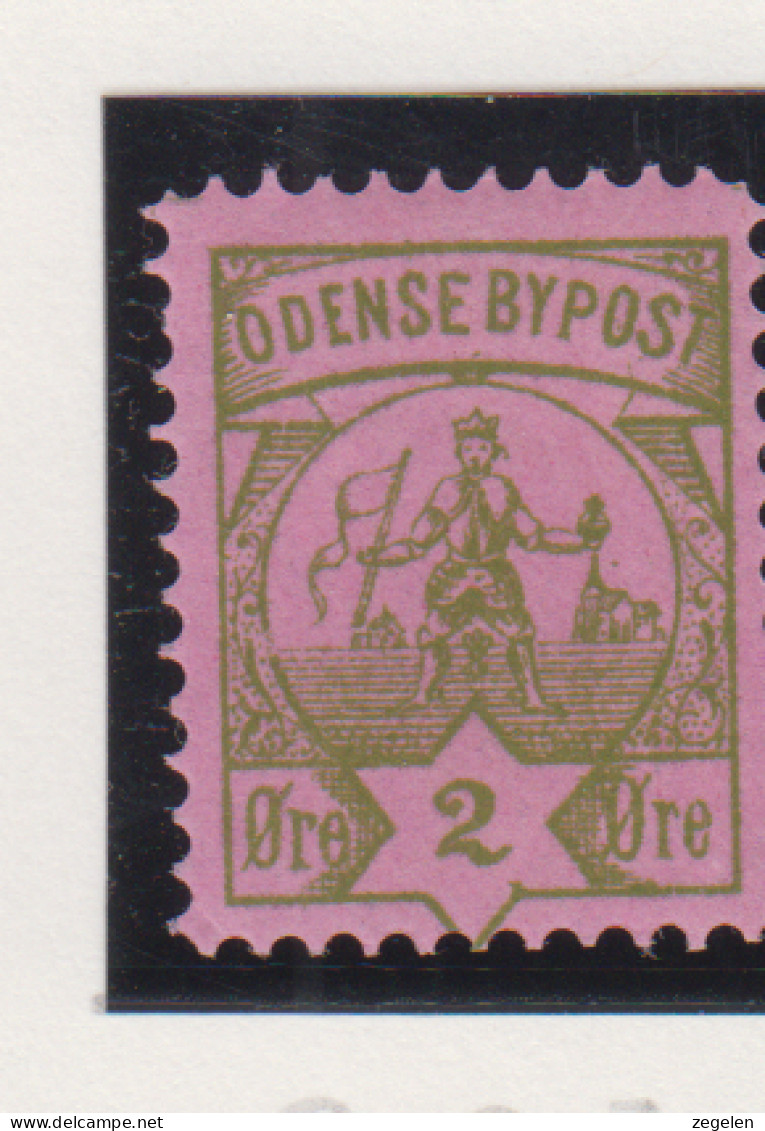 Denemarken Lokale Zegels Cat. DAKA Bypost: Odense Bypost 13 - Local Post Stamps