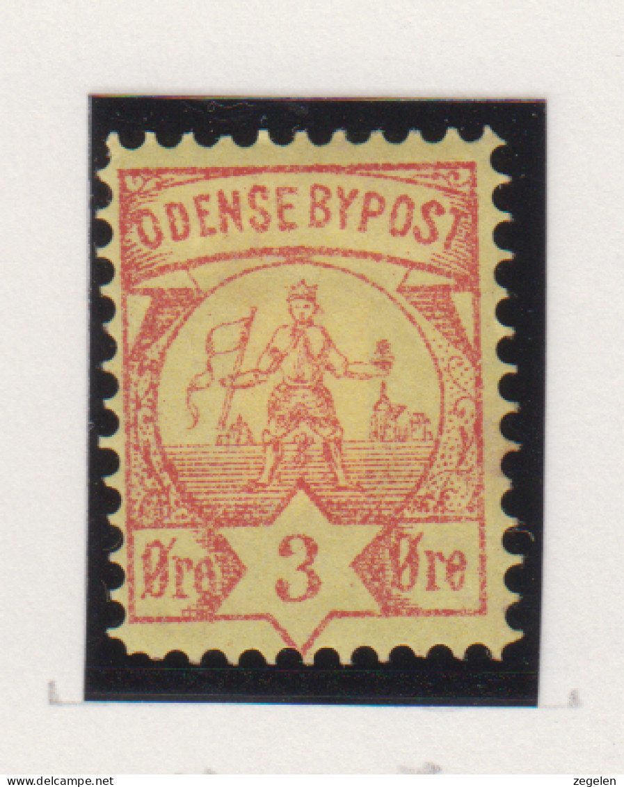 Denemarken Lokale Zegels Cat. DAKA Bypost: Odense Bypost 14 - Local Post Stamps